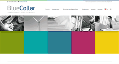Desktop Screenshot of bluecollar.dk